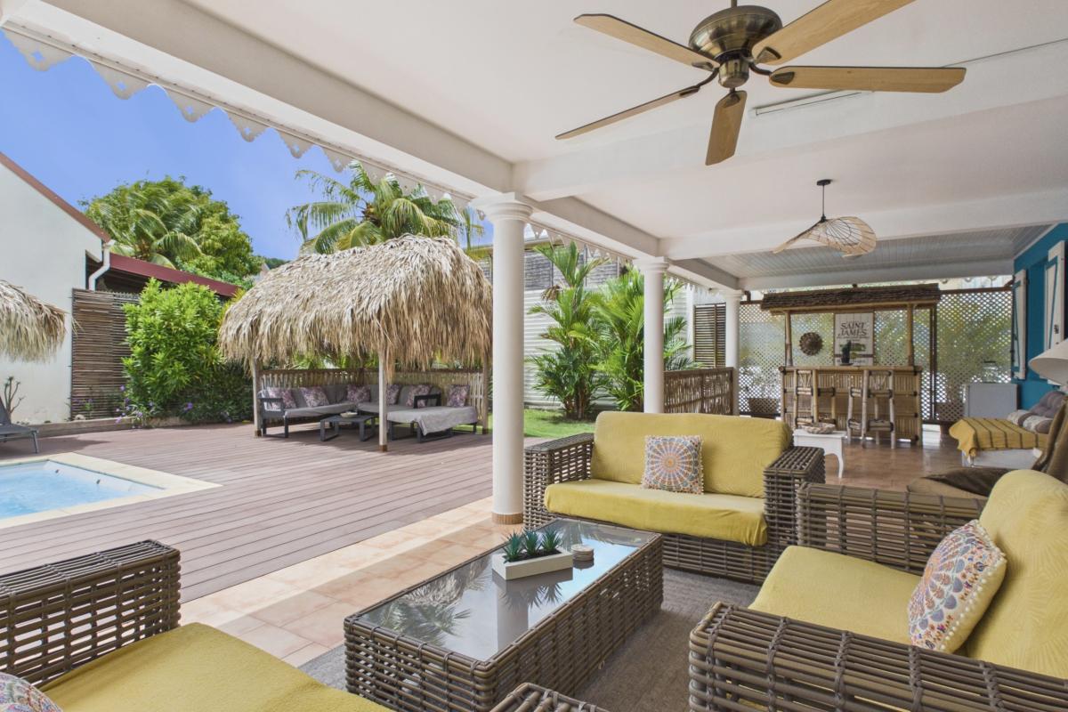 villa-sainte-anne-10-personnes-grande-piscine - exterieur 